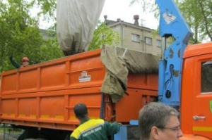 Заглублённые контейнеры для мусора из полипропиленовой ткани в Барнауле. Заглублённые контейнеры для мусора из полипропиленовой ткани в Барнауле.